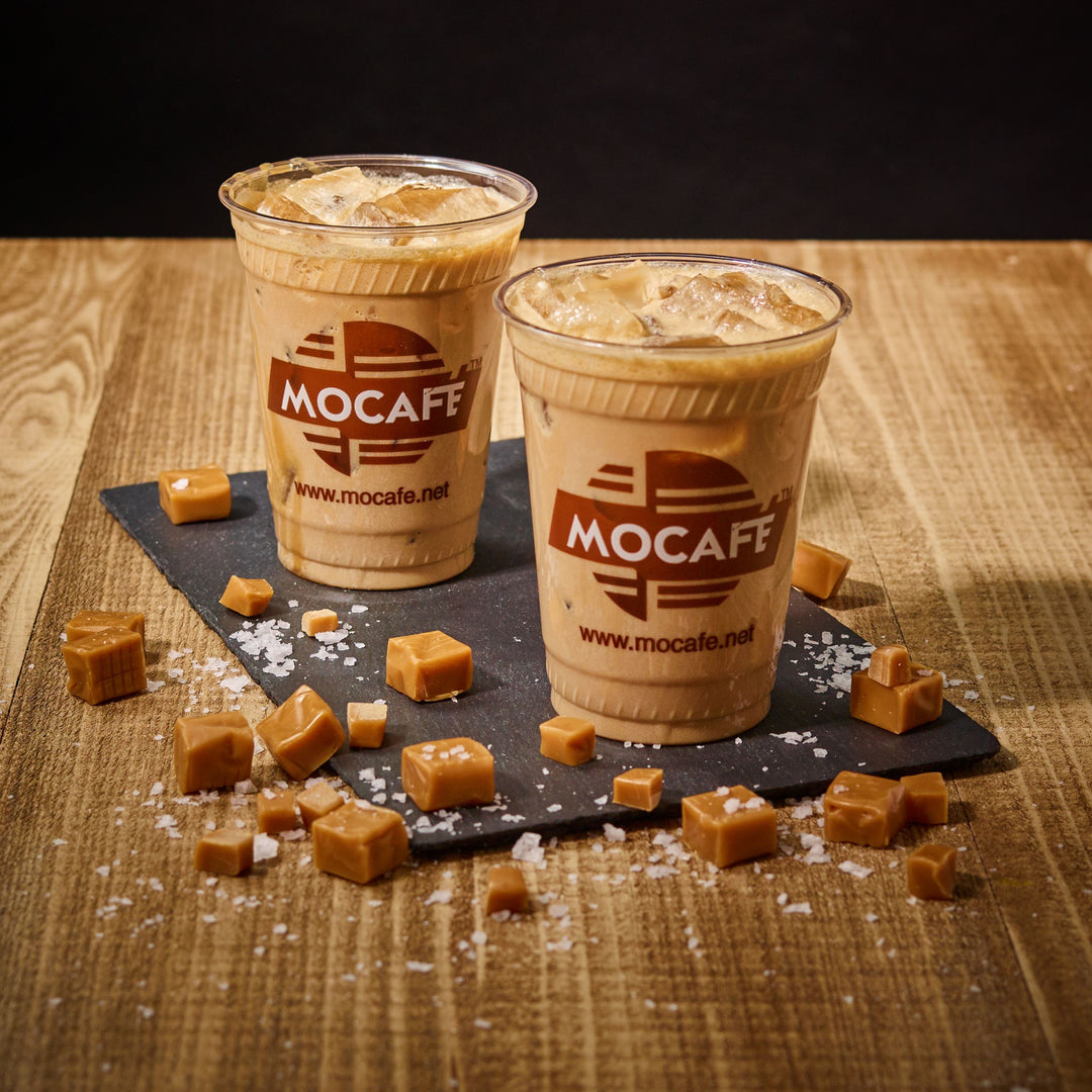 Iced Salted Caramel Latte