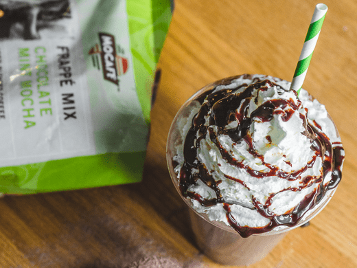 Mint Chocolate Chip Frappe