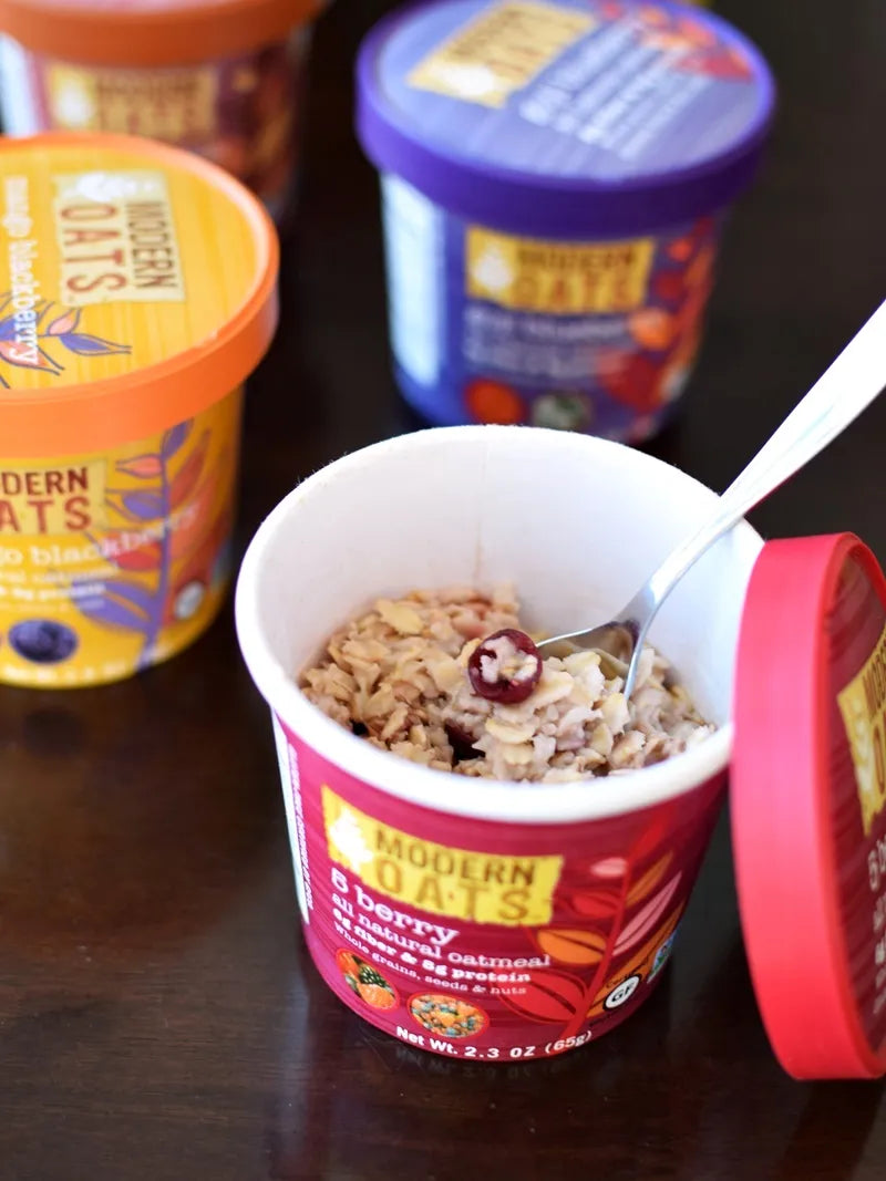 Modern Oats All-Natural Oatmeal Cups are Super Food for Breakfast