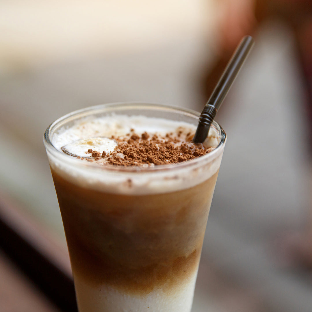 Horchata with D'Oro Chocolate Foam