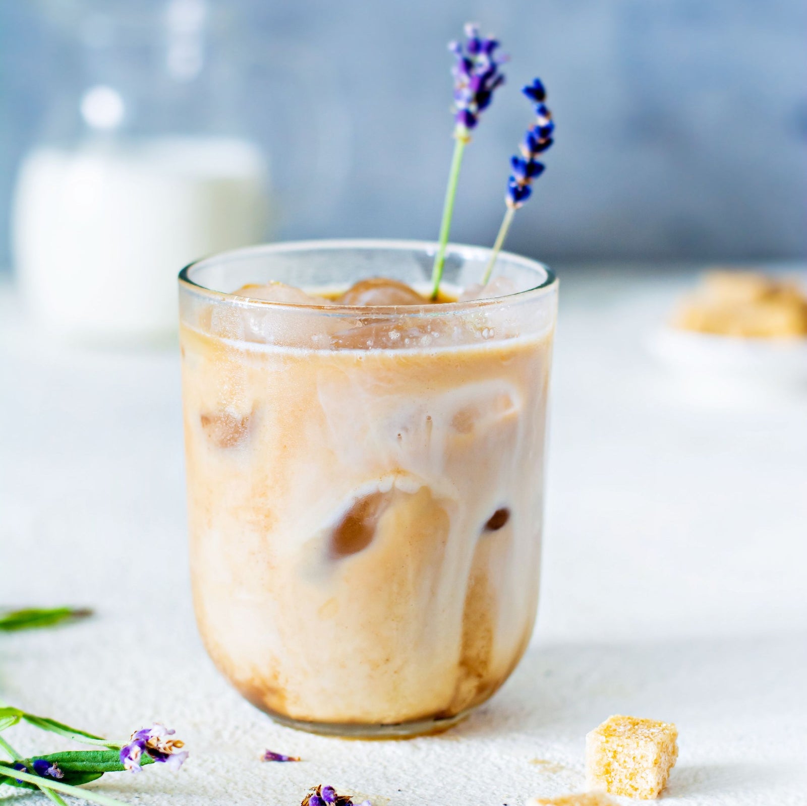 Iced Lavender Dirty Chai Latte - IBEV Concepts