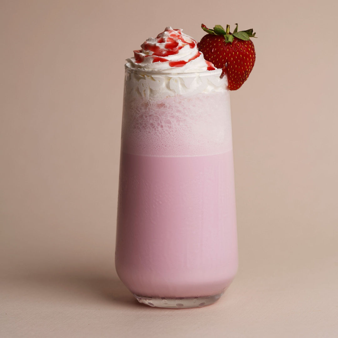 Strawberry Horchata Latte