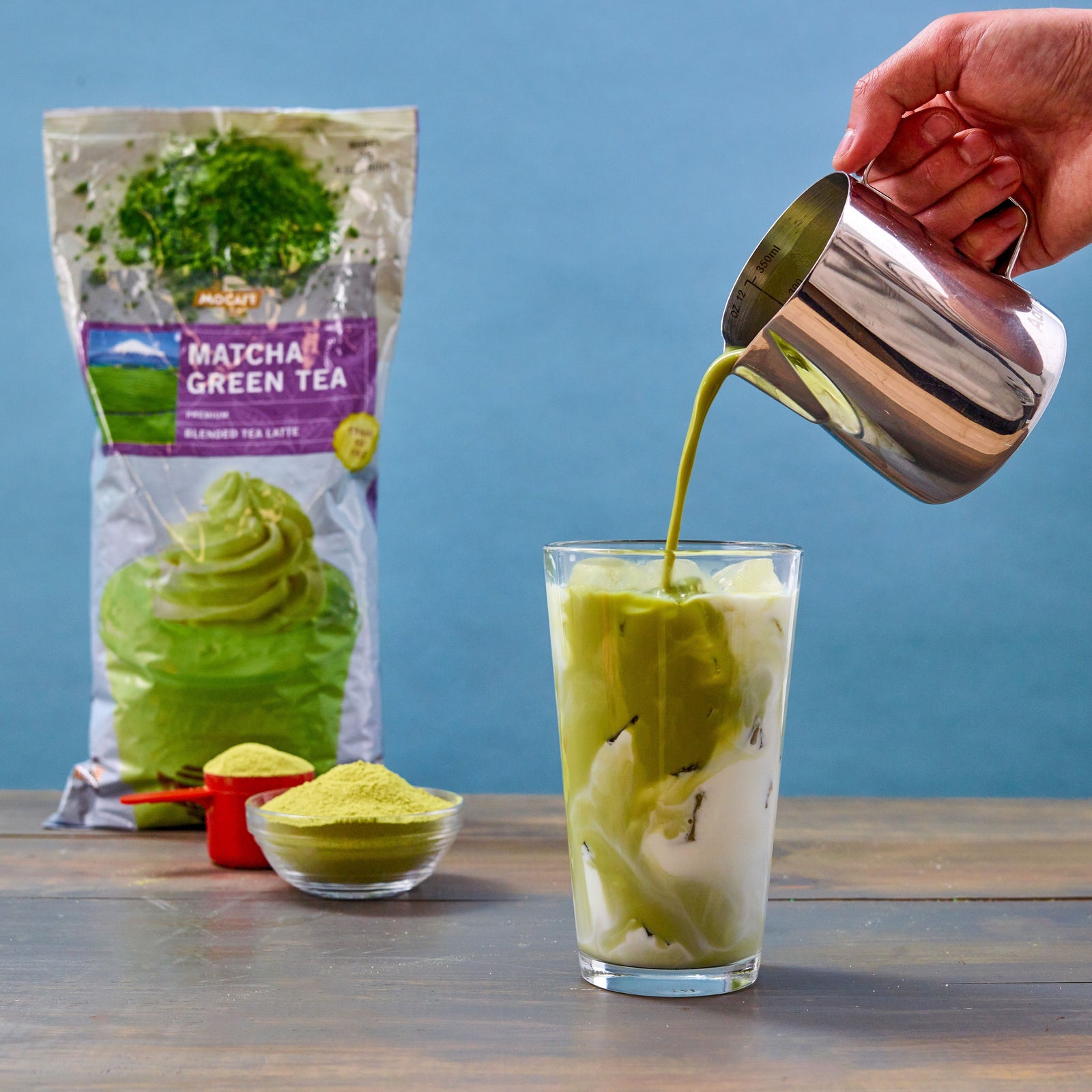 Iced Matcha Tea Latte - IBEV Concepts