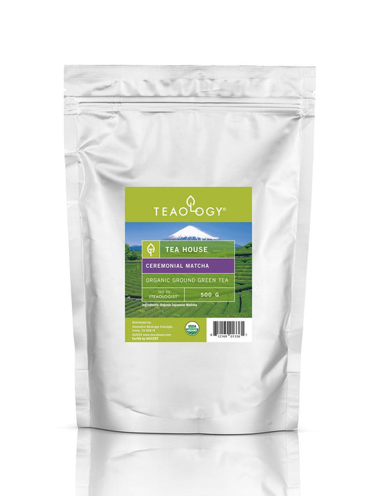 Tea House Organic Ceremonial Grade Matcha 500g bag - IBEV Concepts