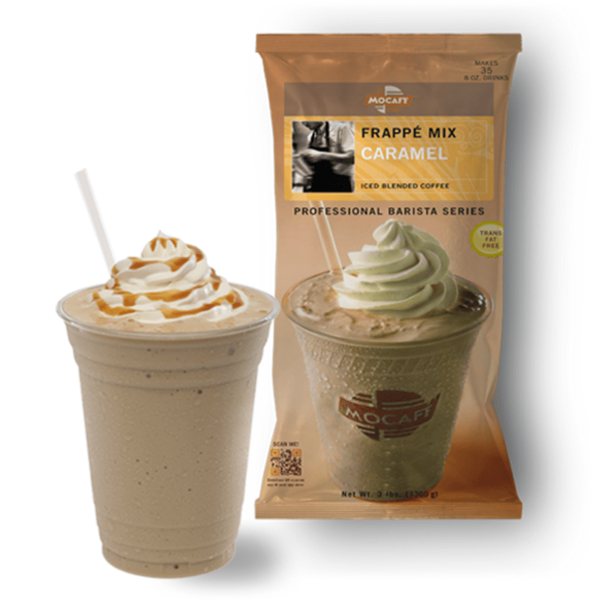 Caramel Frappe Mix Powder by MOCAFE