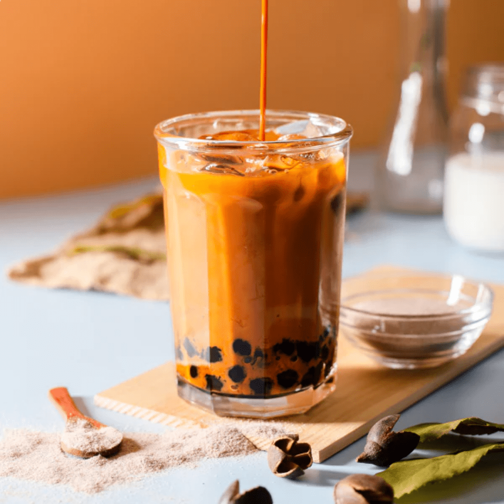 Thai Iced Tea With Boba - IBEV Concepts