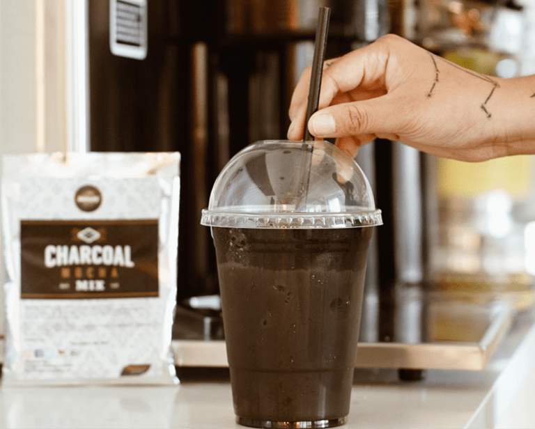 Charcoal Banana Frappe - IBEV Concepts