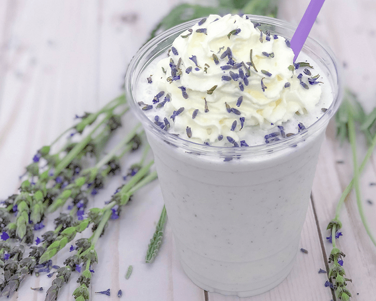 White Chocolate Lavender Frappe - IBEV Concepts