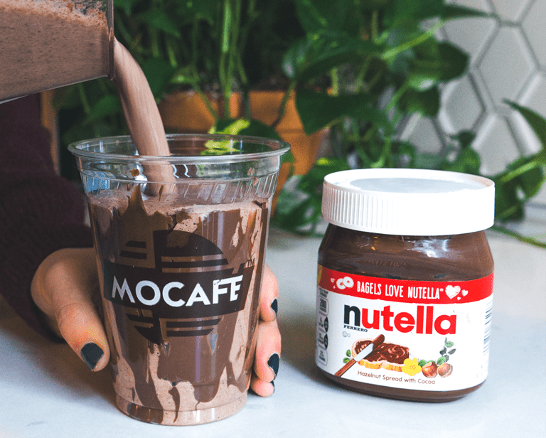 Hazelnut Frozen Hot Chocolate