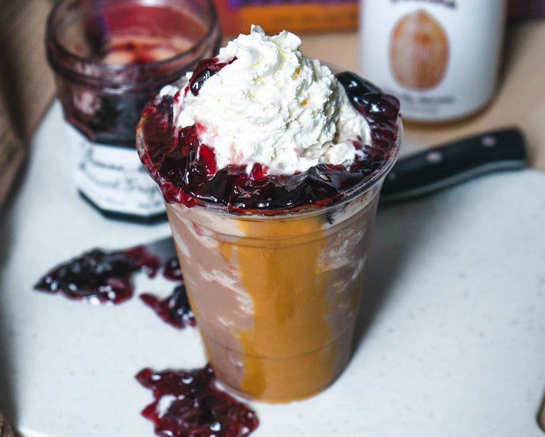 Peanut Butter & Jelly Frappe - IBEV Concepts