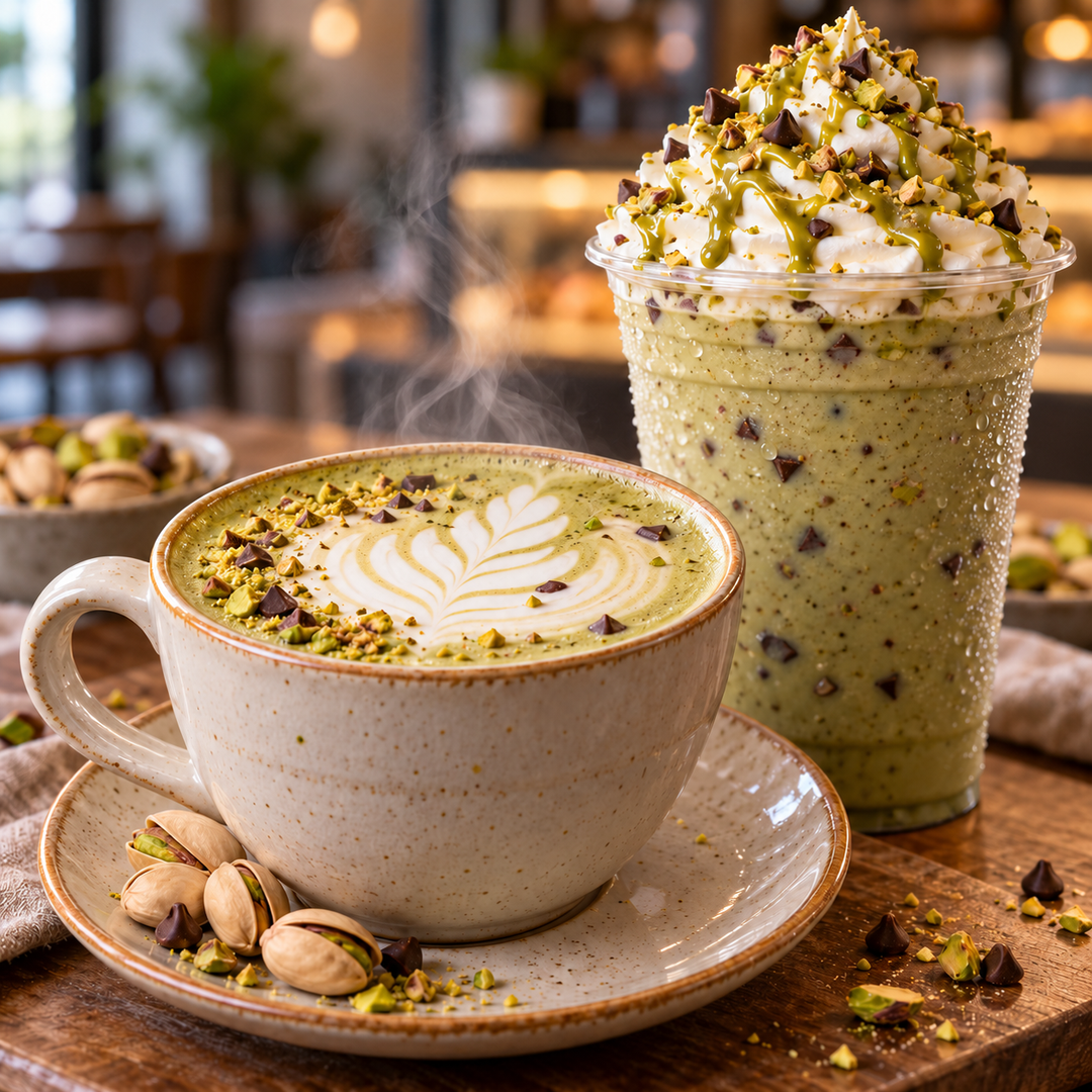 Pistachio Latte Recipe: Hot, Iced Blended Café Favorites