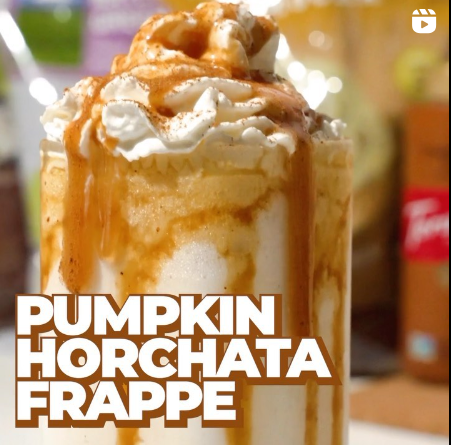 Pumpkin Horchata Frappe