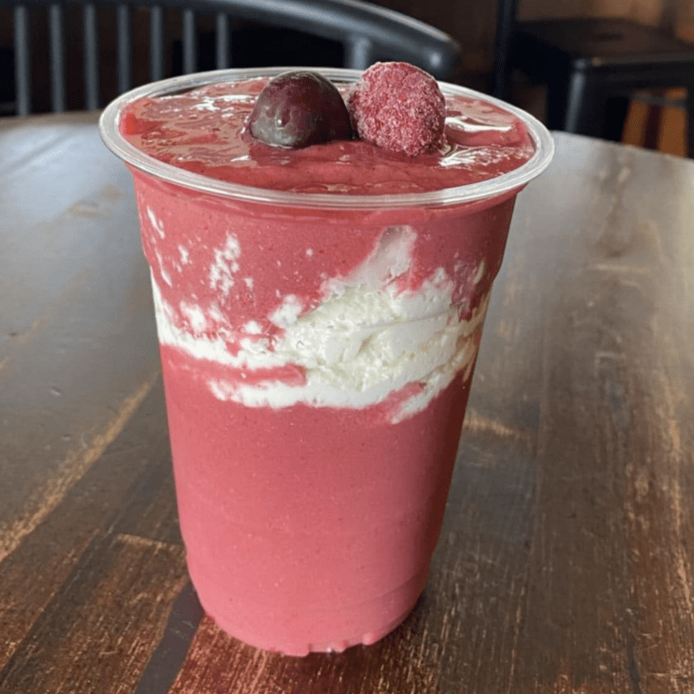 Red Cherry Raspberry Smoothie Recipe