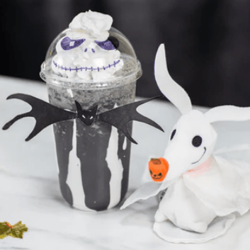Jack Skellington Frappe Recipe
