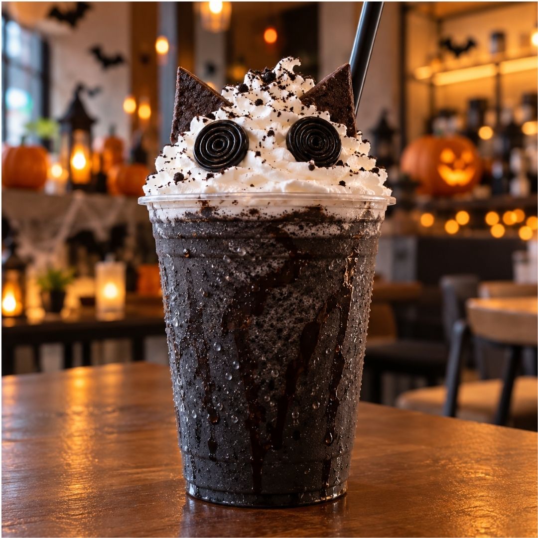 Black Cat Frappuccino Copycat Recipe | DIY Black Onyx Frappes