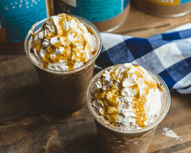 Salted Caramel Frappe