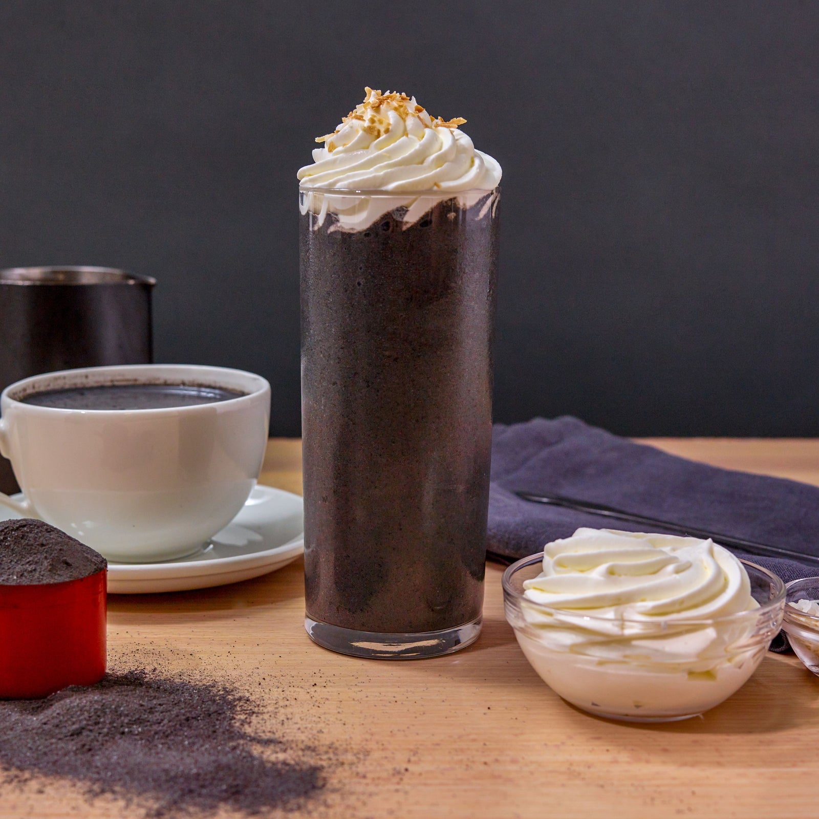 Charcoal Mocha Frappe