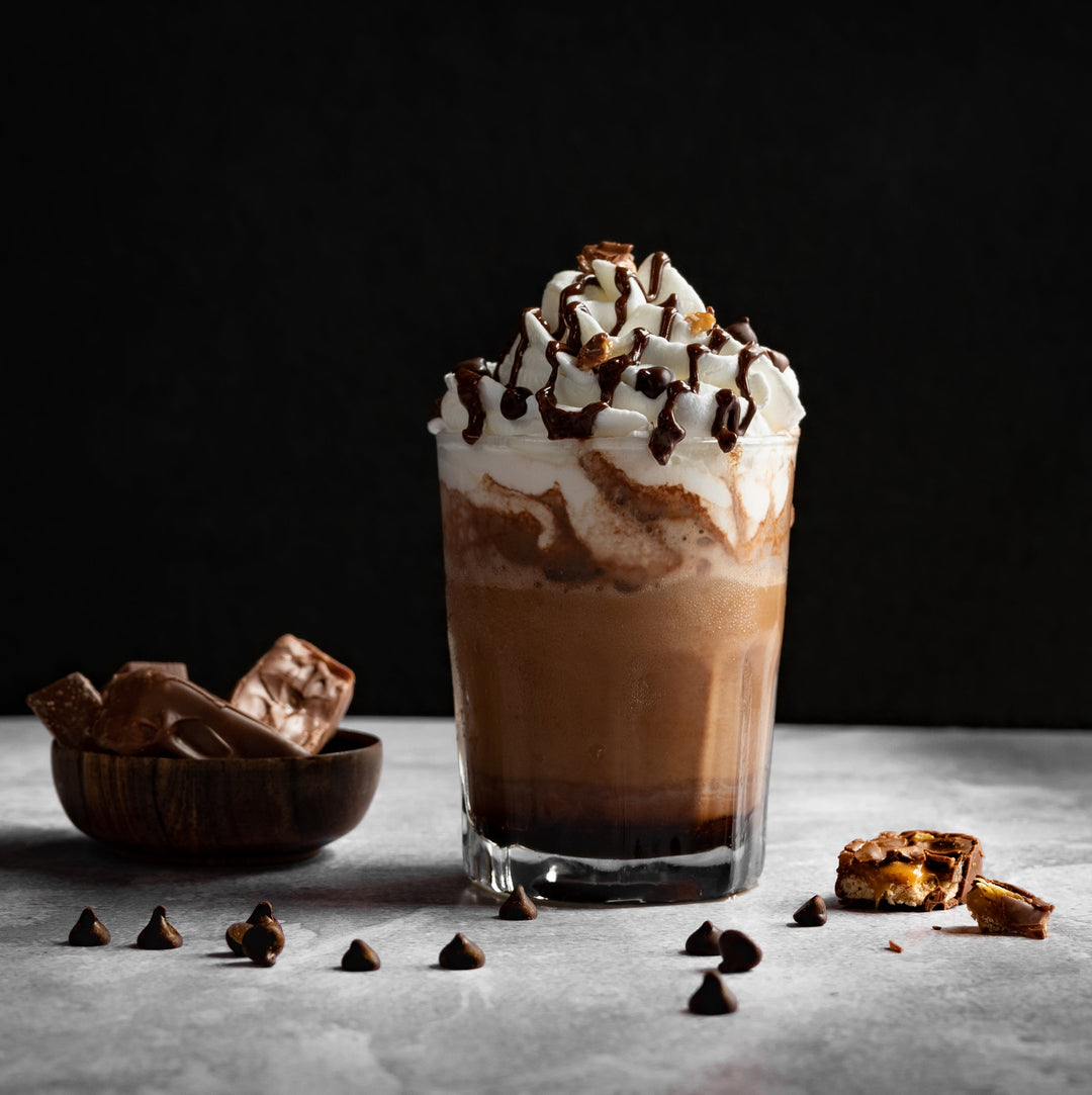Decadent Candy Bar Frappe Recipe