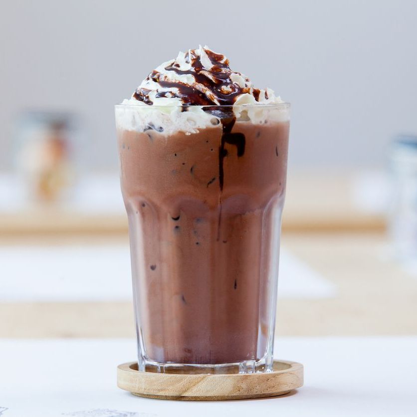 Reduced Sugar Mocha Frappe Recipe