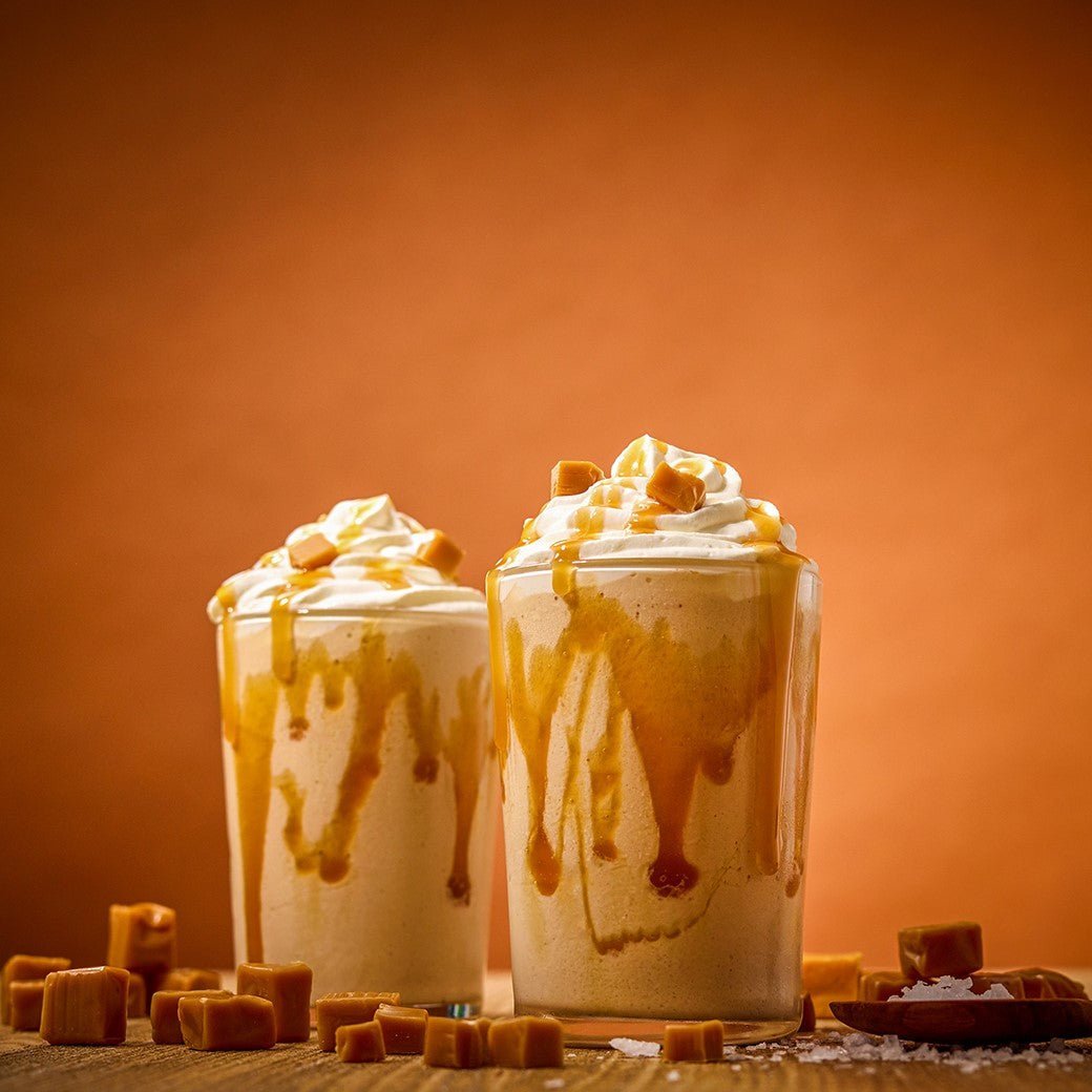 NEW Salted Caramel Frappe Recipe - IBEV Concepts