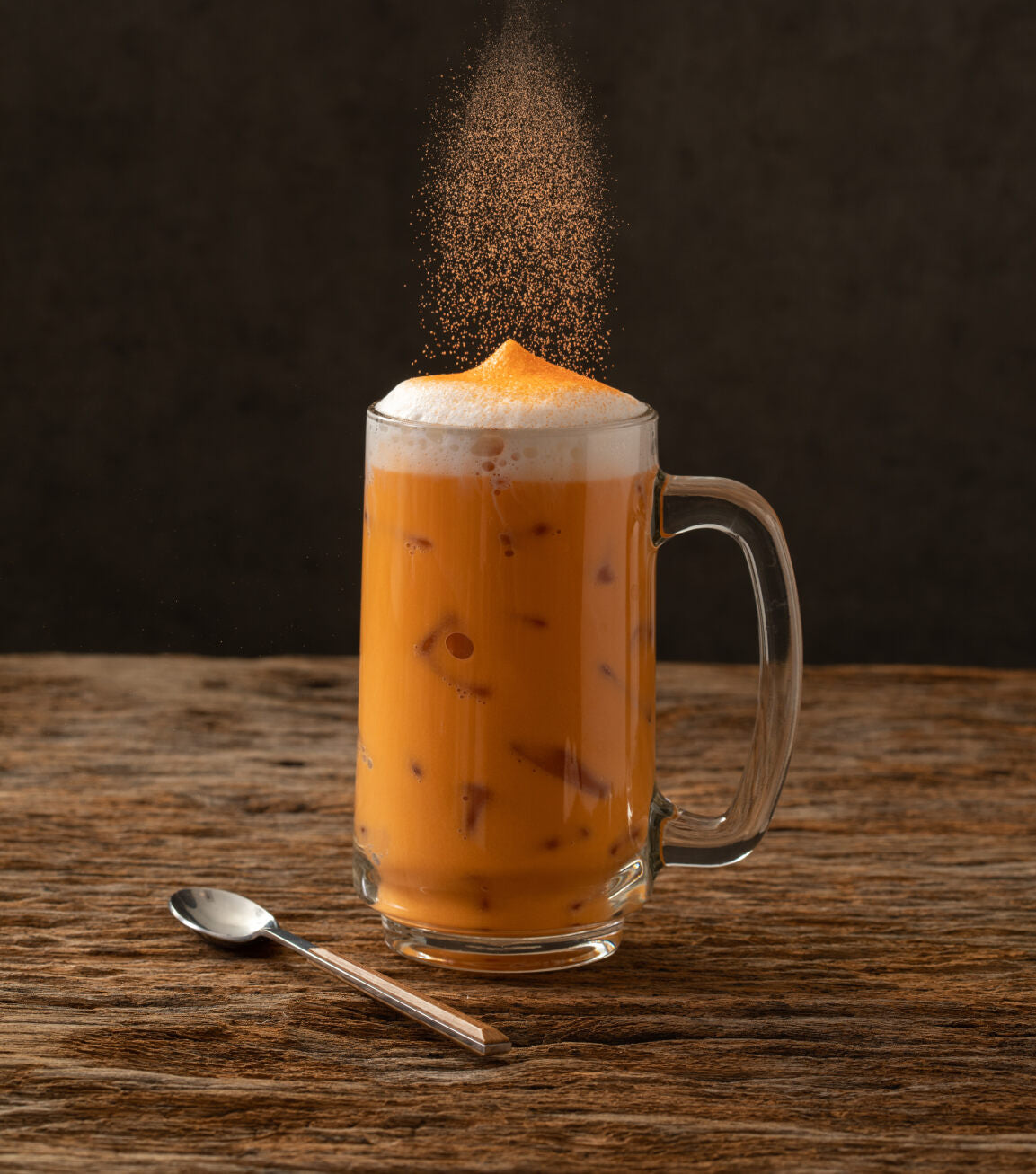 mulled apple cider chai latte