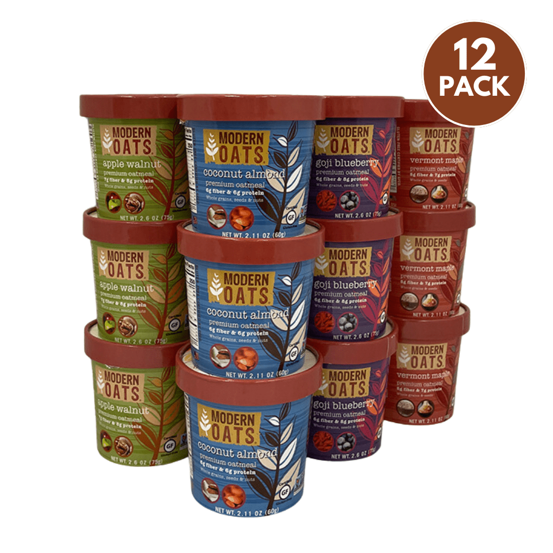 Premium Oatmeal Cups with Protein Variety Pack | Modern Oats