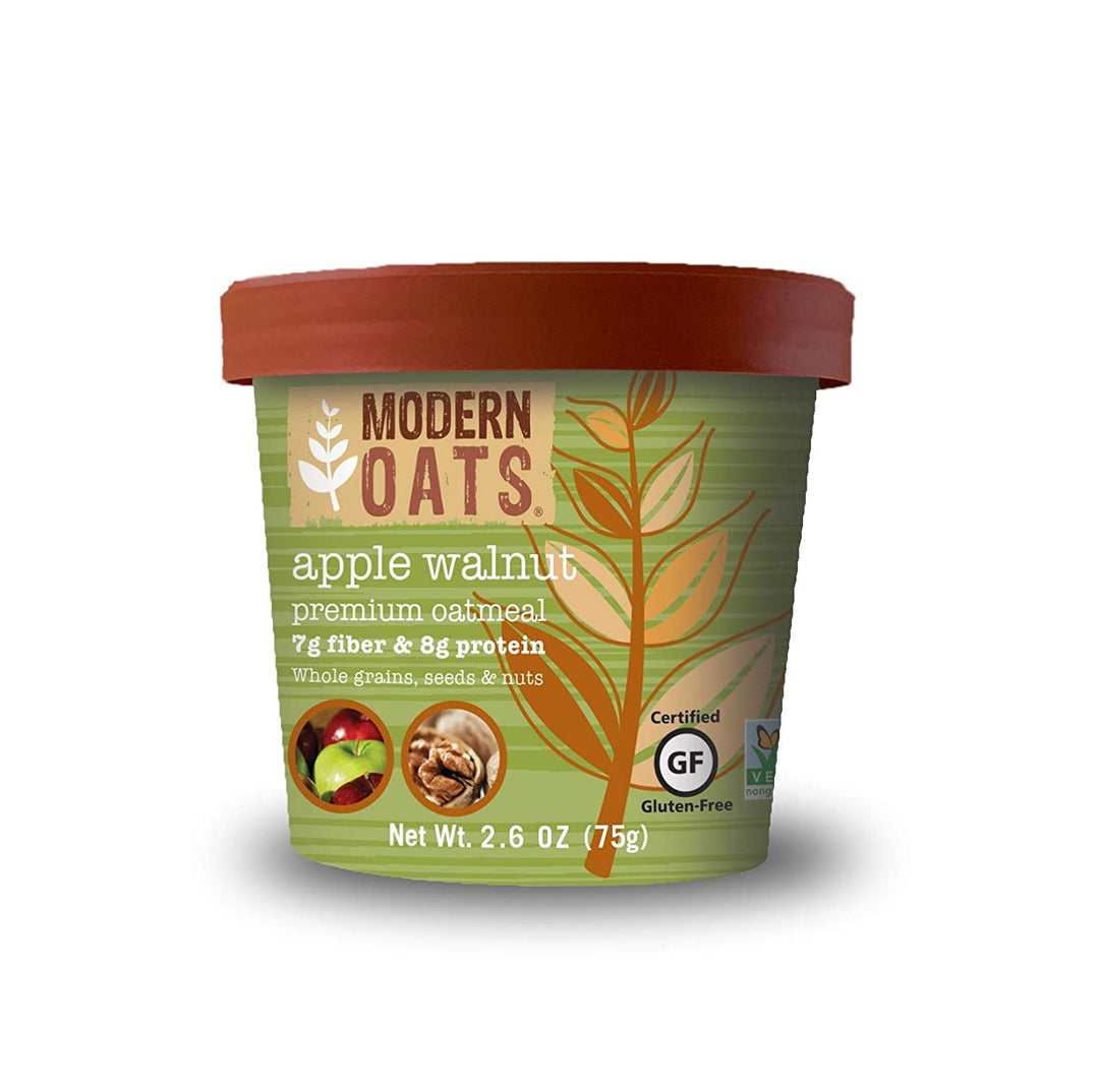 Modern Oats Premium Oatmeal Cups with Protein Variety 12-Pack
