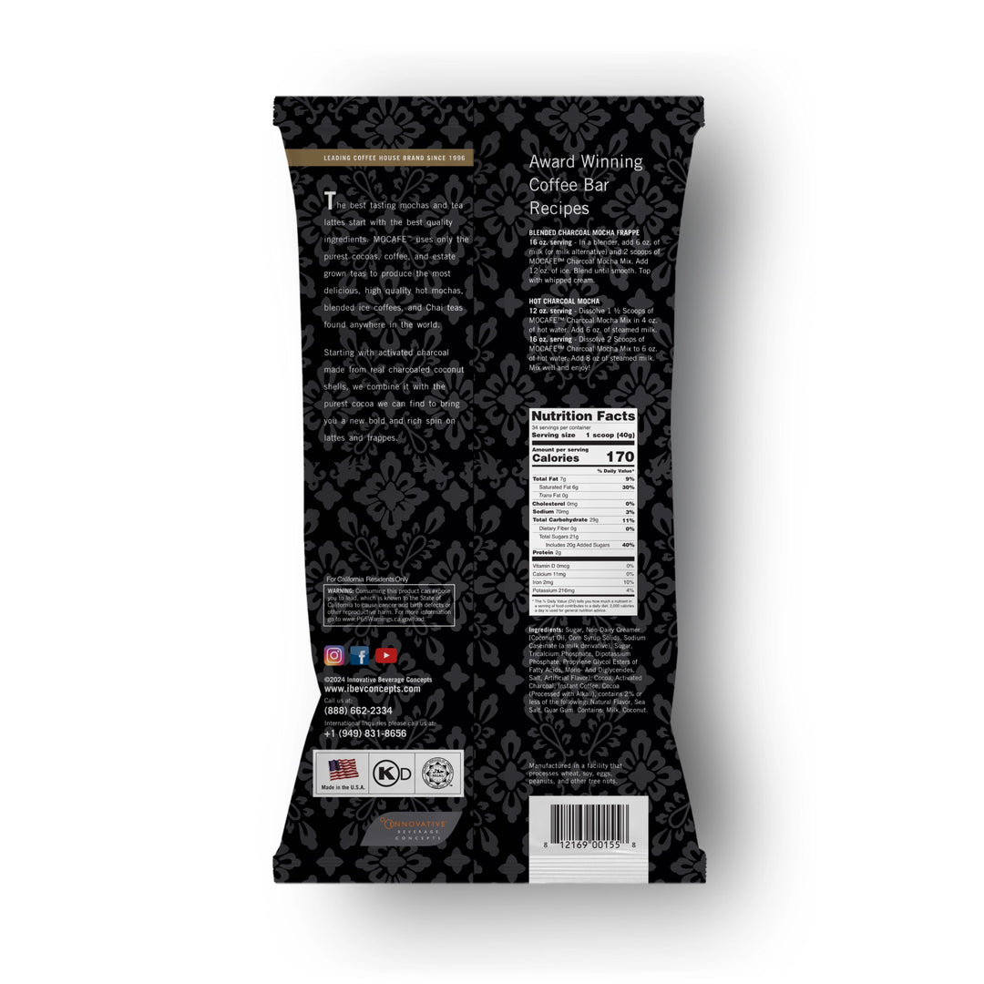 MOCAFE™ Charcoal Mocha Frappe Mix