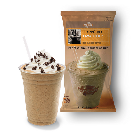 MOCAFE™ Java Chip Frappe Powder Mix 3 lb bag for café beverages