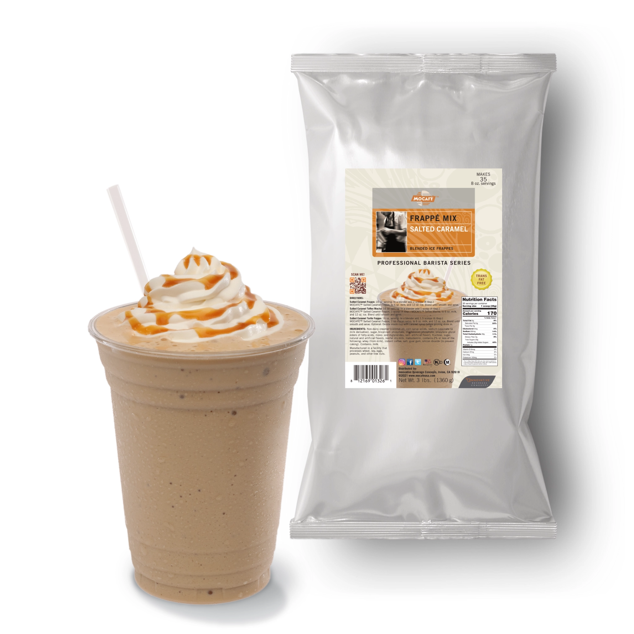 Fete MOLYNEUX フェート　モリニュー MOCAFE™ Salted Caramel Frappe Mix