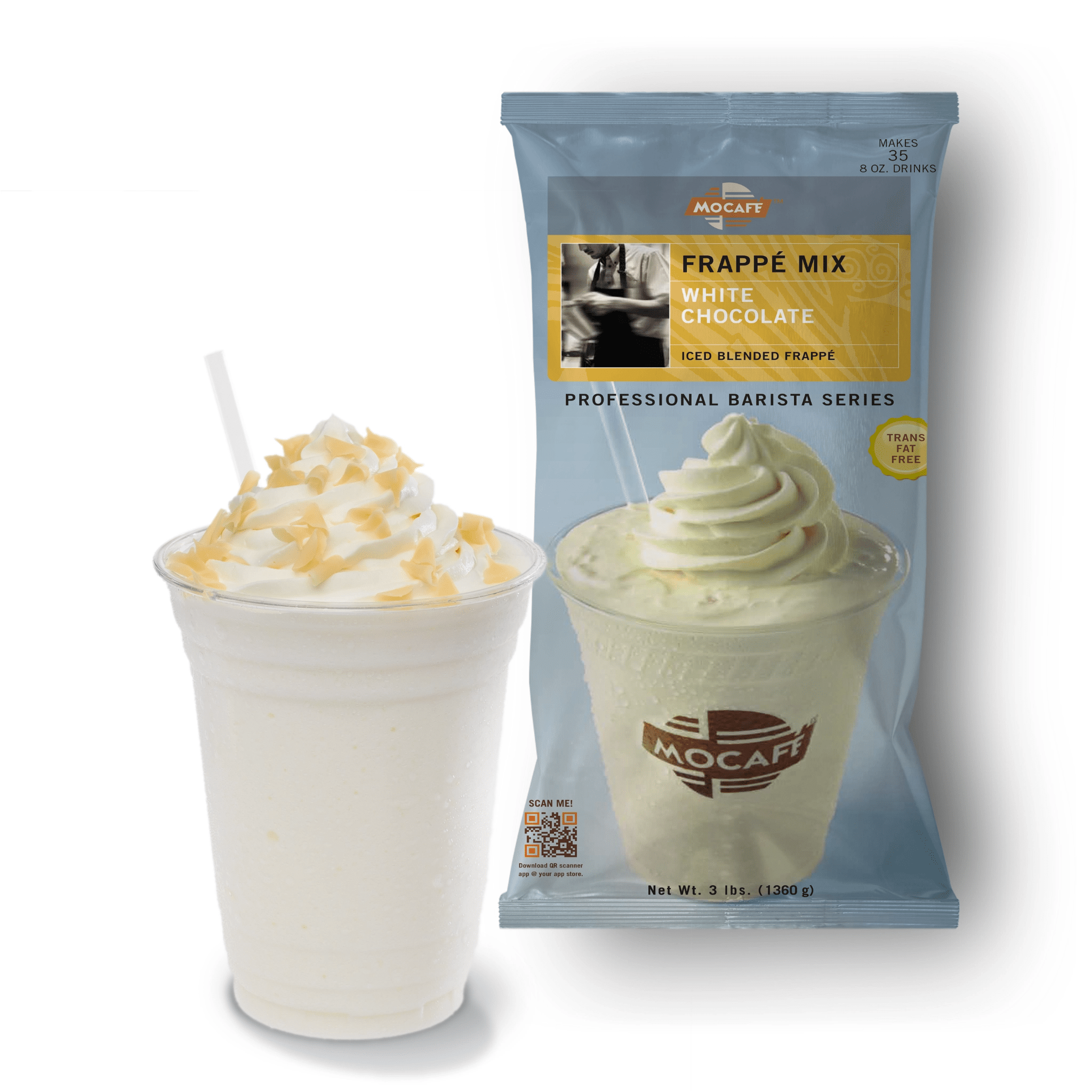 MOCAFE™ White Chocolate Frappe Mix
