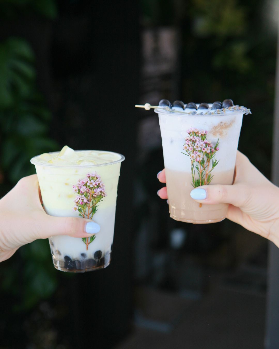 Layered Drink Cafe Recipes for Spring