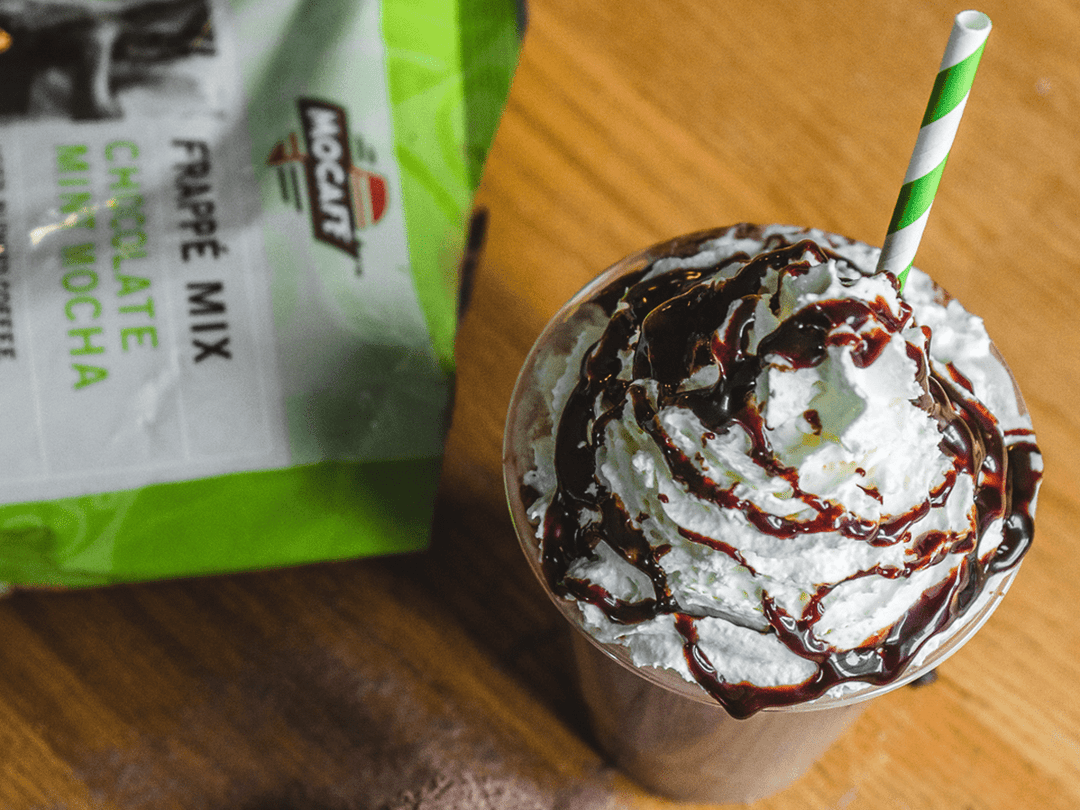 Peppermint Mocha Powder Mix | MOCAFE Peppermint Mocha Powder Mix | MOCAFE